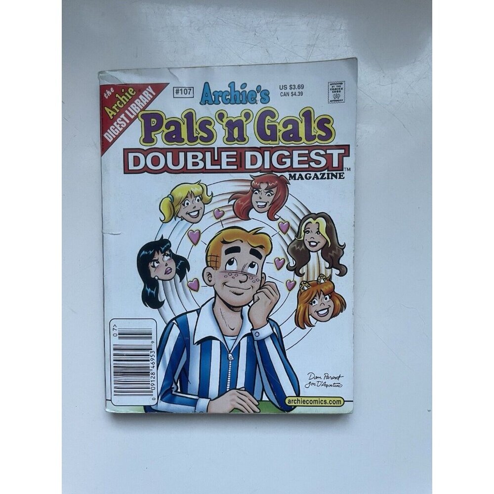 Archie’s Pals & Gals Double Digest #107 2007 Teen Romance Comedy